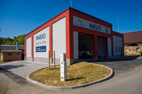 Zobrazit » Novostavba hasičské zbrojnice – Újezd Svatého Kříže